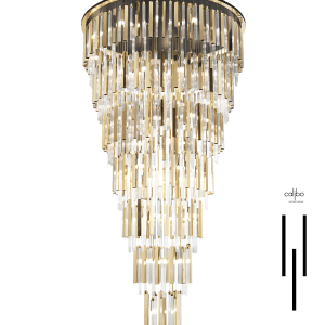 Gavelle Suspension — H 270 cm × Ø 150 cm