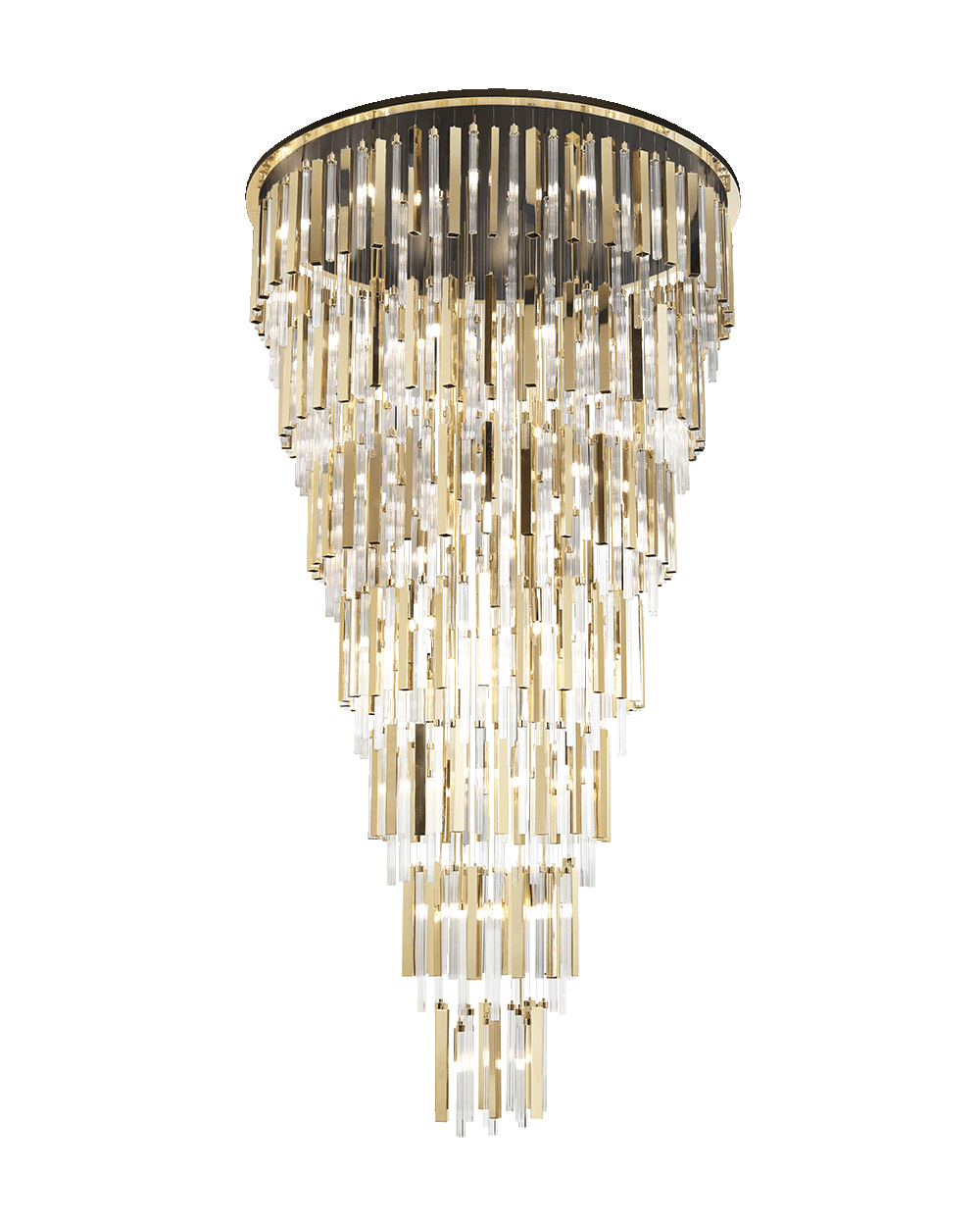 Gavelle Suspension — H 270 cm × Ø 150 cm