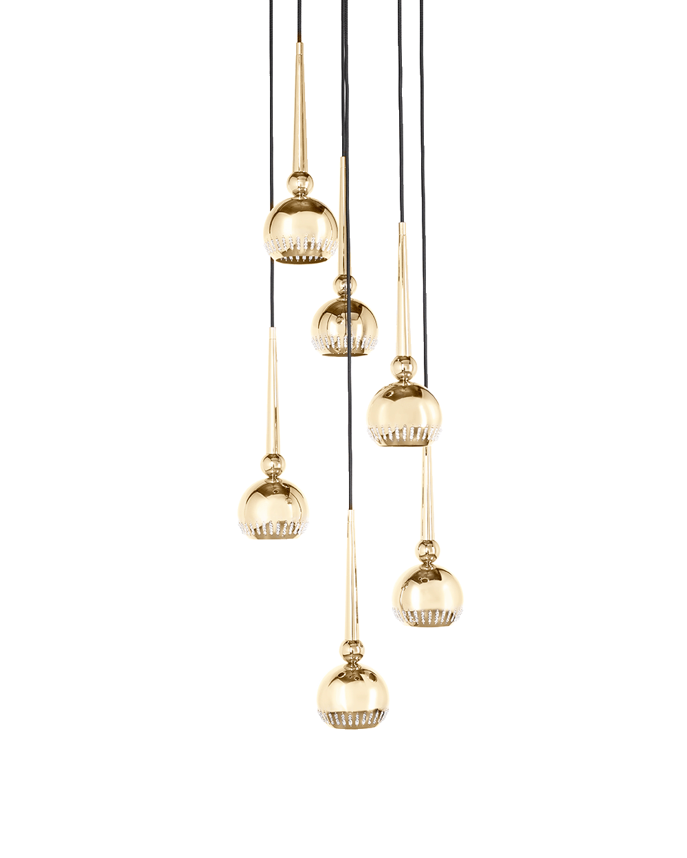 Orvelis Suspension — H 300 cm × Ø 40 cm