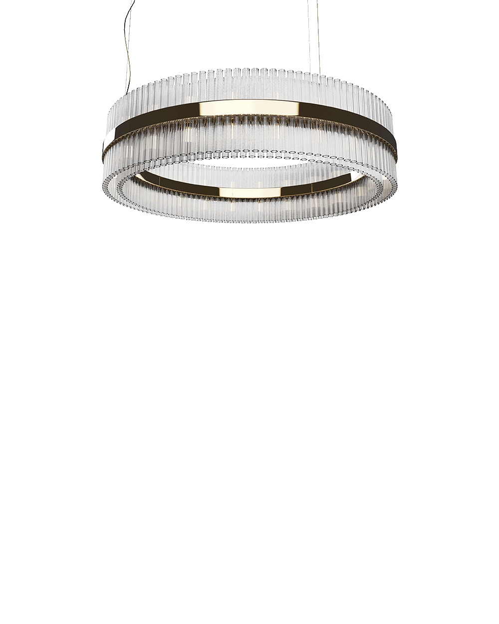 Sorevian Round suspension — H 40 cm × D 120 cm