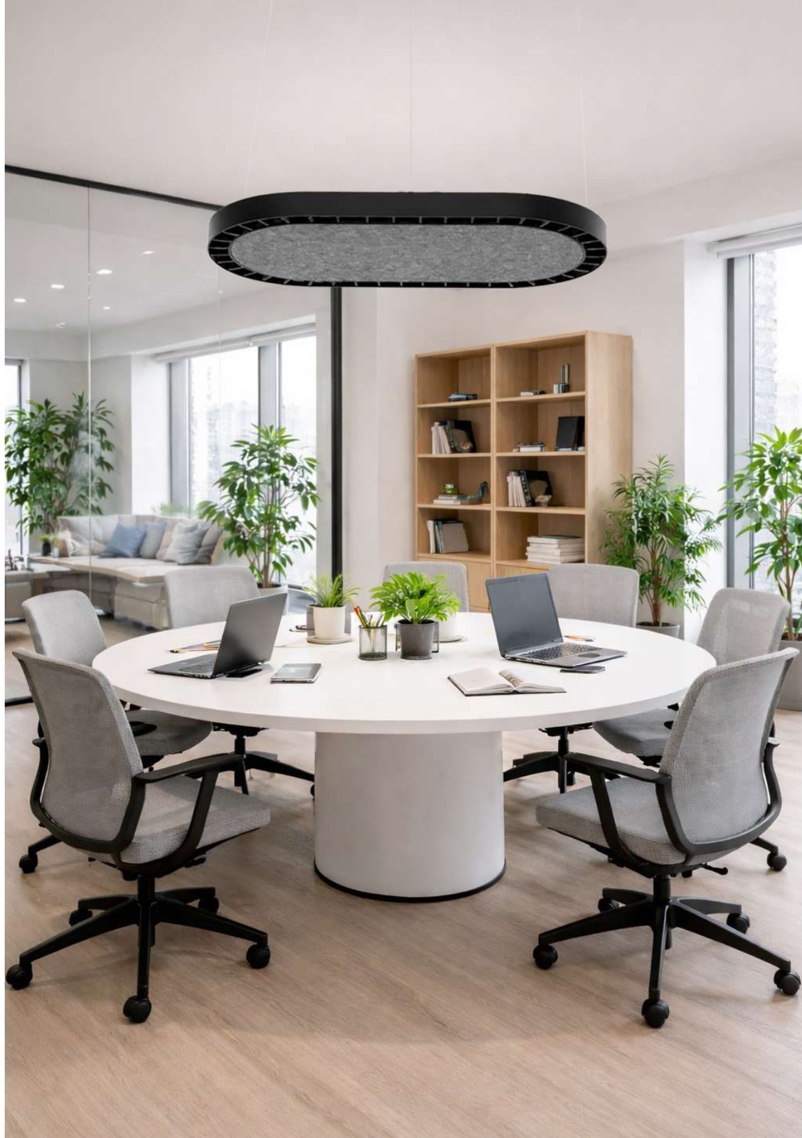 Ovarel acoustic lighting