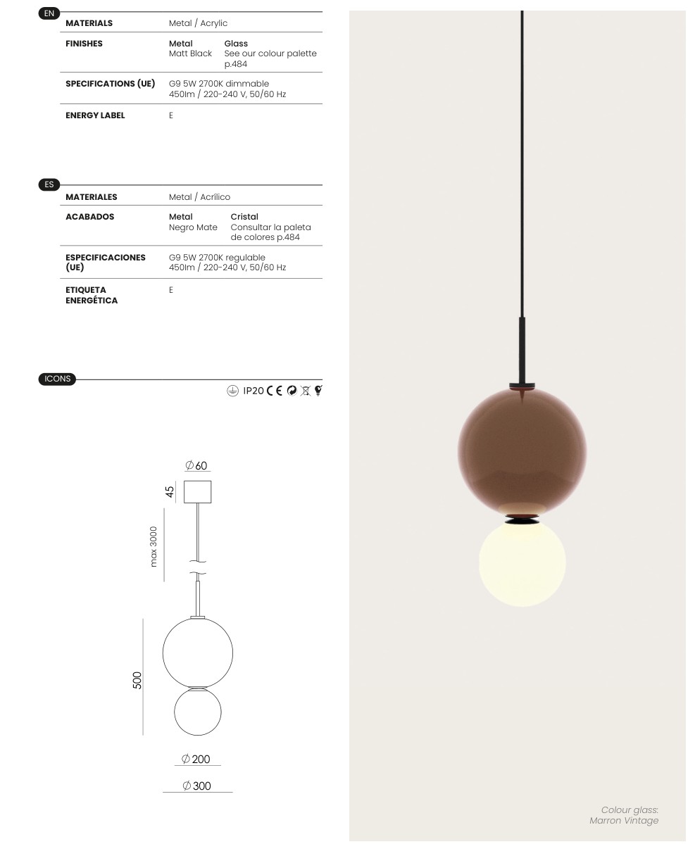 Calaro specifications and dimensions