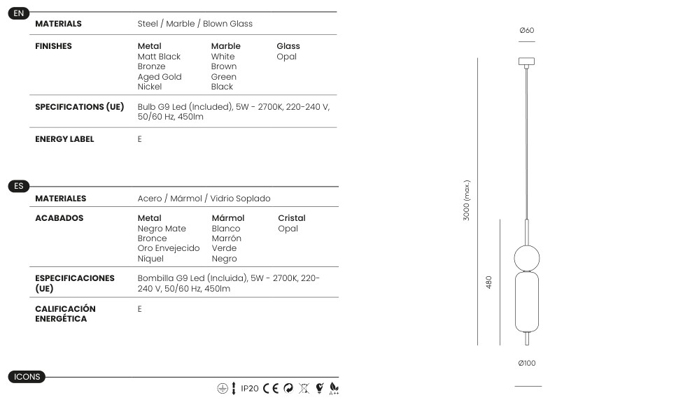 Jovaro specifications and dimensions