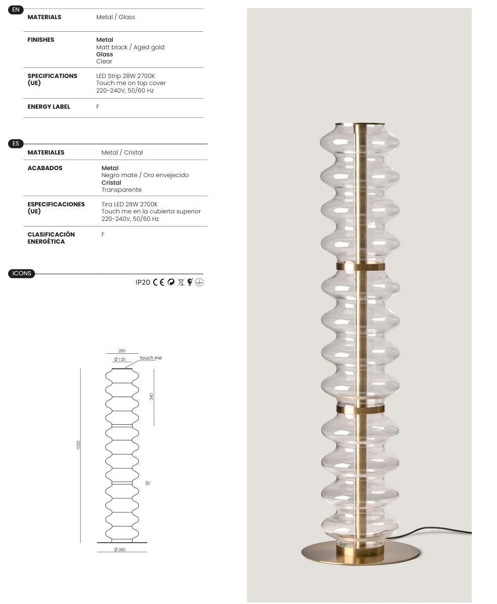 Falora specifications and dimensions