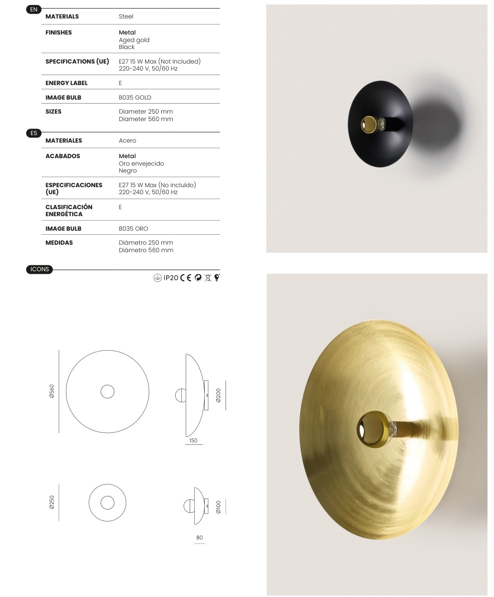 Seleno specifications and dimensions