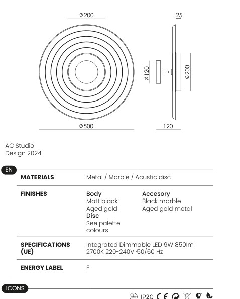 Quelaro specifications and dimensions