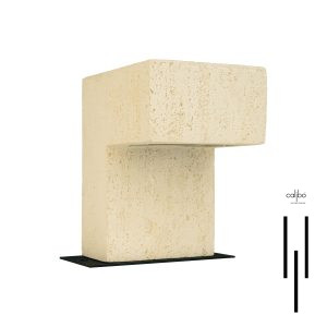 Ulveris Block Wall — Sand Concrete-Sandy Black — CAL010303