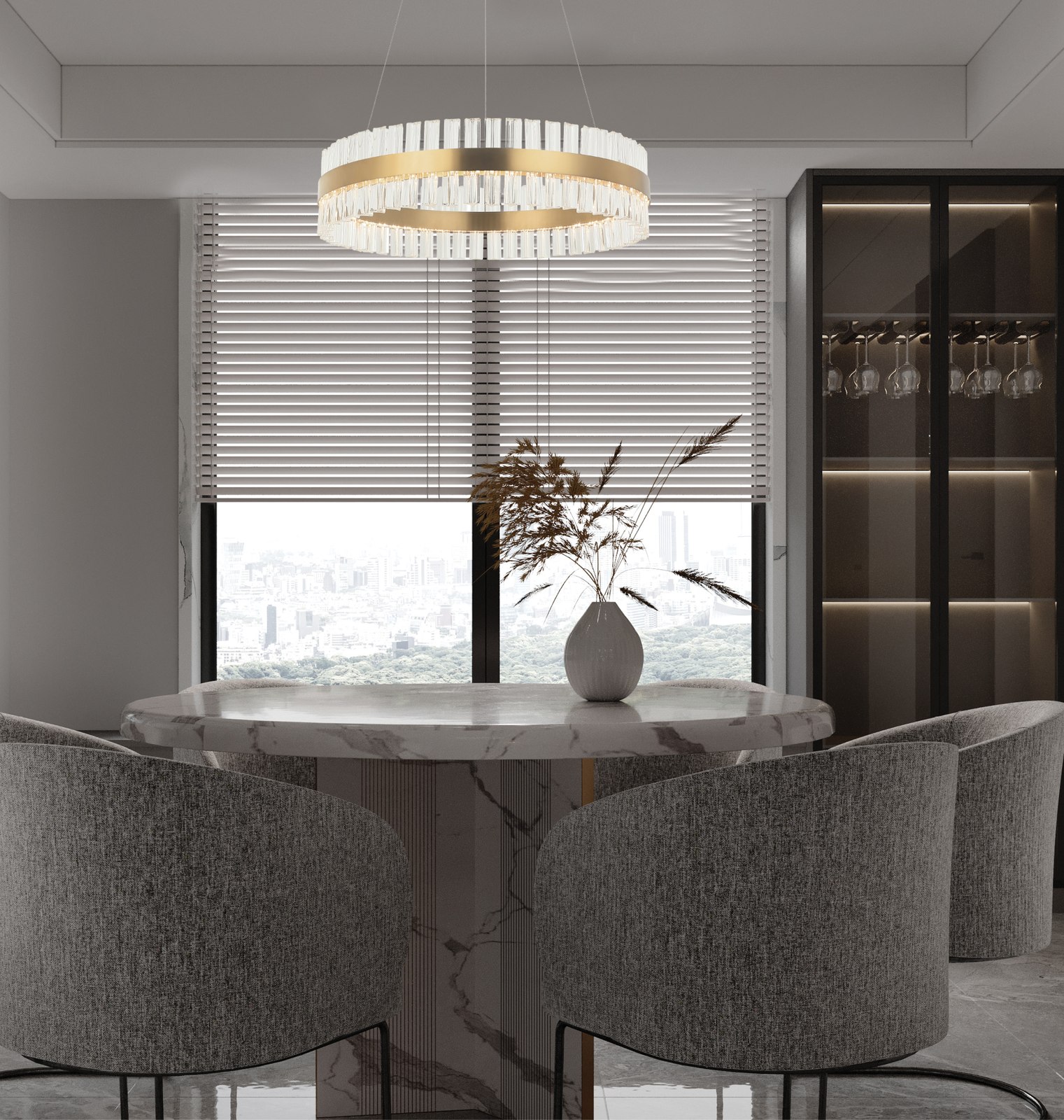 Facet Pendant — additional product view