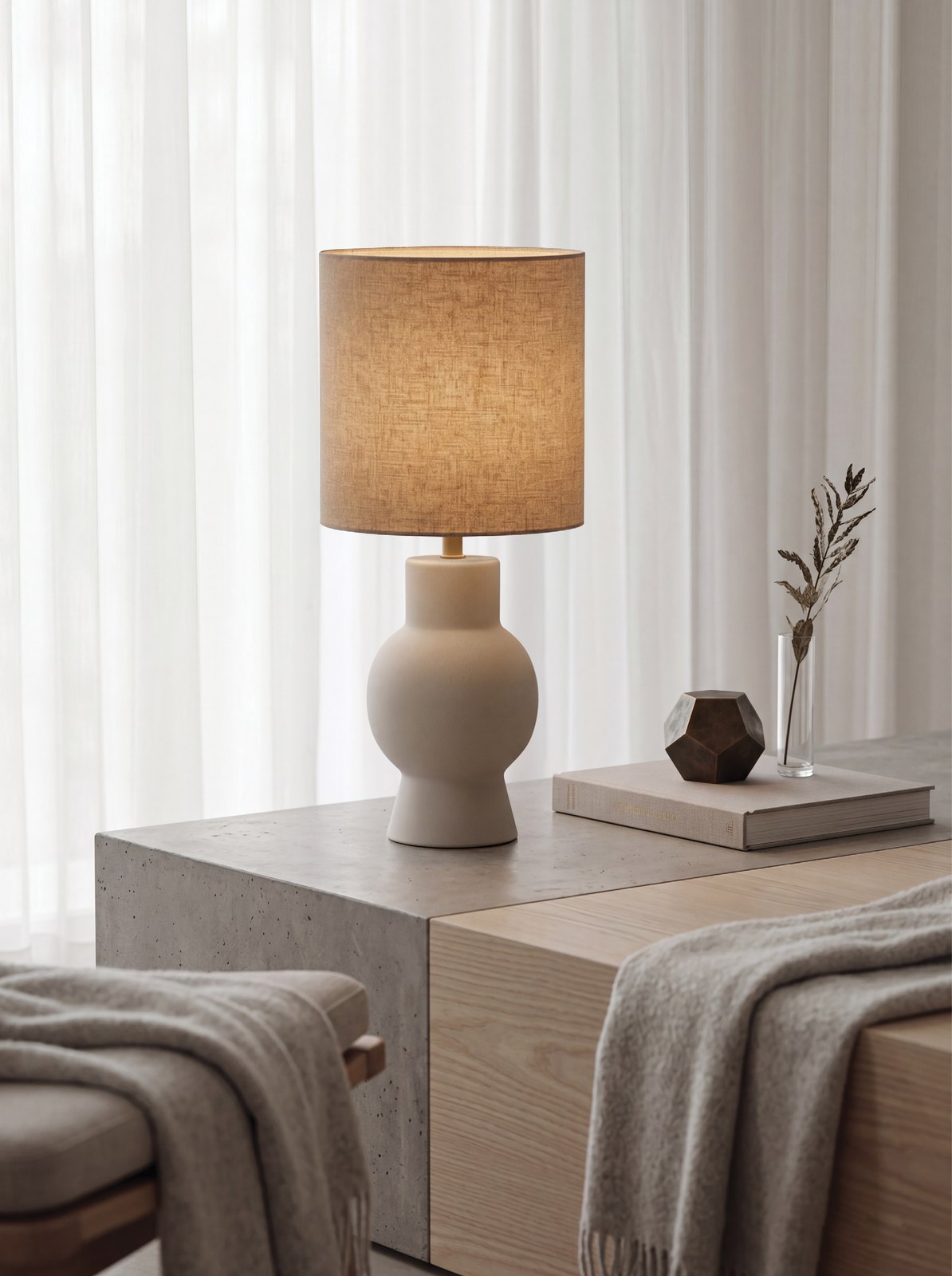 Nelvessa Sculpted Table — additional product view
